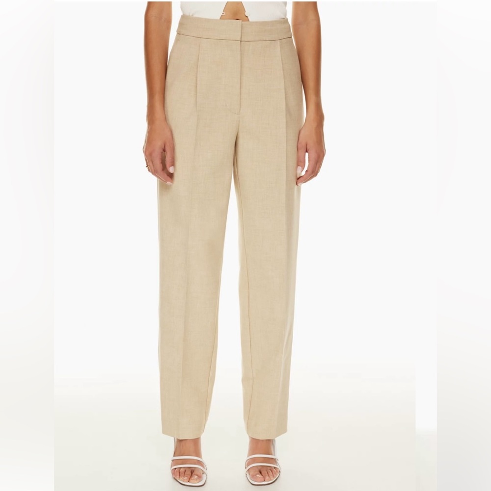 Aritzia Wilfred Ibiza Pant in Heather Oakwood